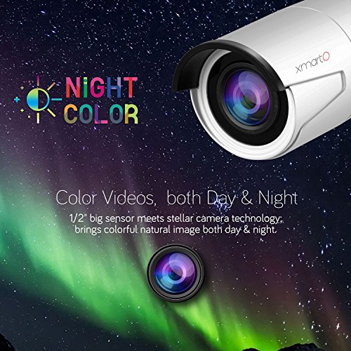 xmartO-Audio-Video-Color-Night-Vision-8CH-960p-HD-Expandable-Wireless-Security-Camera-System-with-4x-960p-HD-WiFi-Night-Color-Outdoor-IP-Cameras-Dream-Liner-WiFi-Relay-Built-in-Router-No-HDD