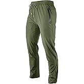 KELOIFUT Men's Athletic Hiking Pants Lightweight Quick Dry Travel Fishing Joggers Running Workout Active Track Pants