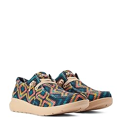ARIAT Men's Hilo Sneaker, Blue Aztec, 8