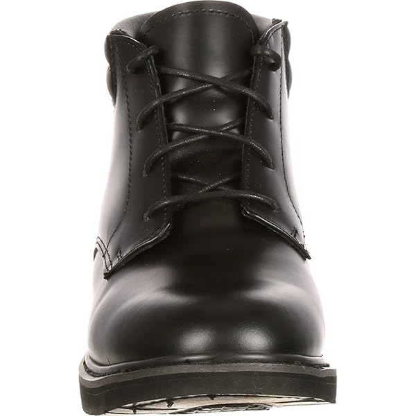 ROCKY MEN’S FQ00501-8 CHUKKA BOOT, BLACK, 4.5 WIDE
