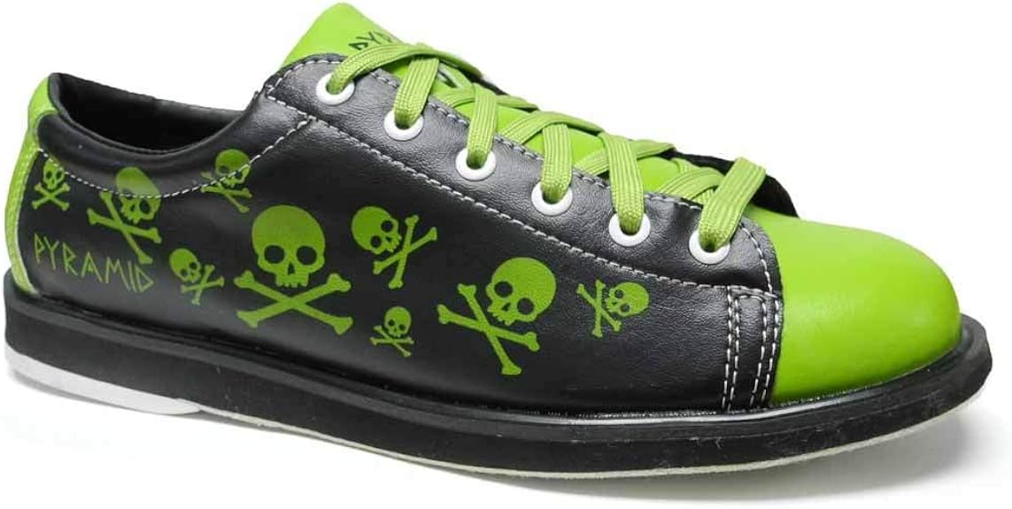 Pyramid Men�s Skull Green/Black Bowling Shoes Pyramid Men�s Skull Green/Black Bowling Shoes