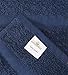 MAGTEX Navy Blue Salon Hand Towels Bulk (24 Pack,16x27 Inches) 100% Cotton, Quick Dry Easy Care - Non-Bleach Proof - Fade, Shrink Proof - Multipurpose & Durable Bath Hand Towels