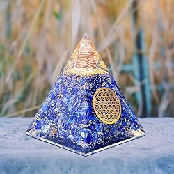 Orgone Pyramid of Success, Lapis Lazuli Orgonite