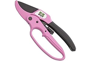 EZ Kut Heavy Duty Pruners Ratchet Hand Pruner with Ratcheting Action Great Garden Hand Tool Clippers Gardening pruners arthritis tools Ratcheting Anvil Hand Pruner Pruning Shears Heavy Duty Since 1988