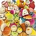 30pcs Squishies Dessert Random Kawaii Mini Medium Jumbo Scented Squishies Slow Rising Animal/Panda/ Cake/Bread/ Buns/Toast/ Donuts Keychain Phone Strap Squishy Prime Children Birthday Gift (30pcs)
