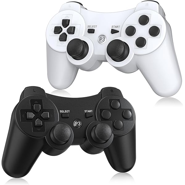 Amazon.com: OKHAHA Controller 2 Pack for PS3 Wireless Controller