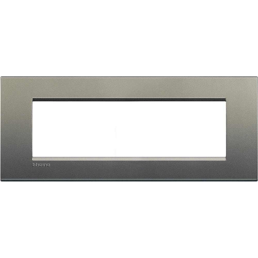 BTicino Livinglight Plate, 7 Modules, Rectangular Shape, Avenue