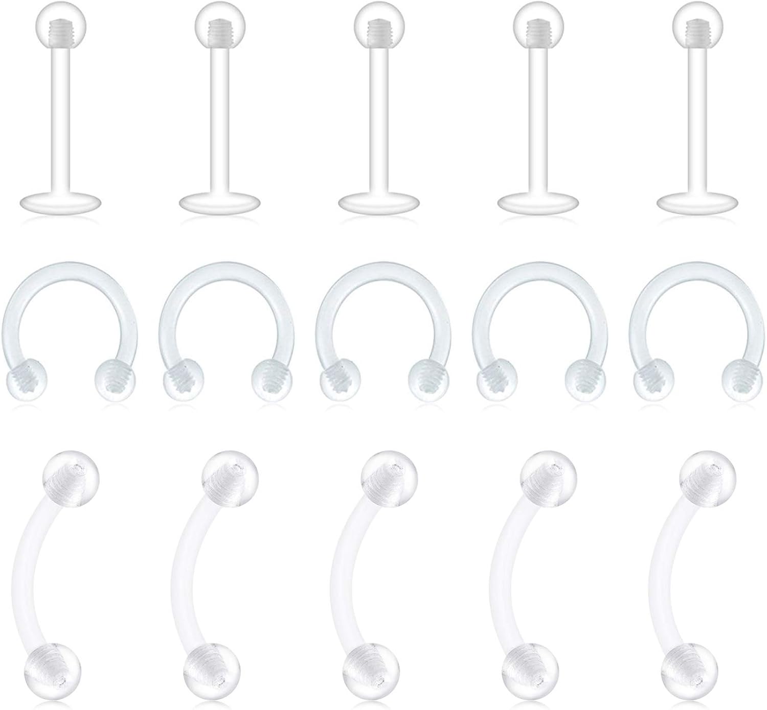 Labret/helix/tragus piercing en acier doré chirurgical VINTAGE - Evy's
