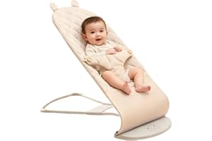 Gembebe Linen Bouncer Cover – Compatible with BabyBjorn Bouncer, 100% Korea-Made Linen, CPSIA Tested, Machine Washable (Cover Only)