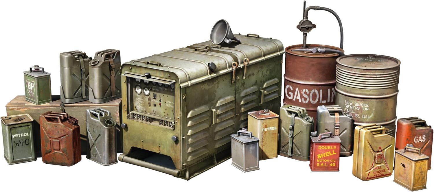 Miniart 1:35 - Generator PE-95 with Fuel Tanks