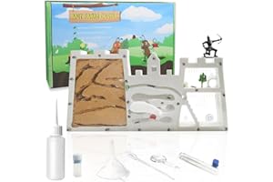 ELNMLHT Large Ant Farm Castle, Sand Ant Farm Nest for Live Ants, Ant Habitat Science Learning Kit, Ant Colony for Kids Children Adults