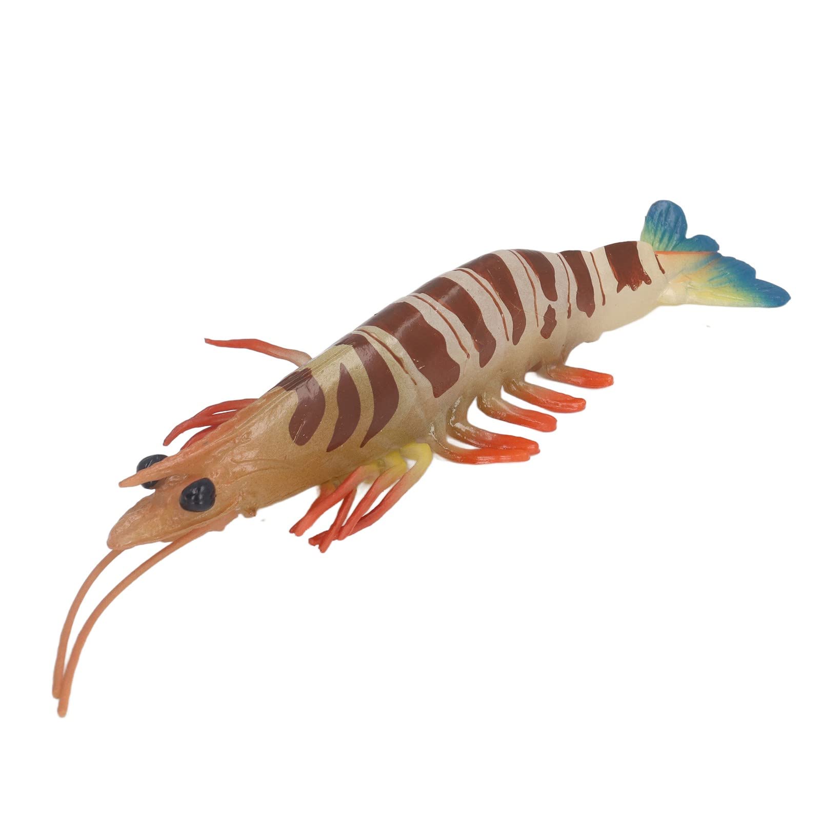 Sea Animal Model, Marine Prawn Animal Model Early Learning Educational Vivid Simulation Home Decoration Sea Animal Toy for Kids