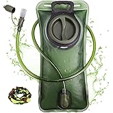 Hydration Bladder, 1.5-2-3L Water Bladder for Hiking Backpack, BPA-Free Leak Proof Water Reservoir Storage Bag, Water Pouch H