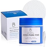 BS-MALL Zero Pore Pads – Dual-Textured Facial Toner Pads with 4.5% AHA Lactic Acid & 0.45% BHA Salicylic Acid for Exfoliation