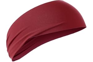 GNEGNI Sports Headbands for Kids, Sweatbands for Girls and Boys Moisture Wicking Elastic Hairband for Toddler Children and Teenagers-Available in 2 Size