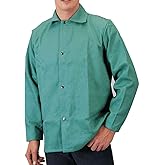 Tillman 6230 Firestop Welding Jacket 30" 9oz 2XL, Green