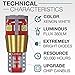T10 LED - 194 LED Bulb - W5W Bulb - 2825 168 T-10 158 192 LED Bulb - Licence Plate Car Interior Map Light Bulbs - T10 Wedge - Extremely Bright - Xenon White - LED Error Free - 3030 Chipset