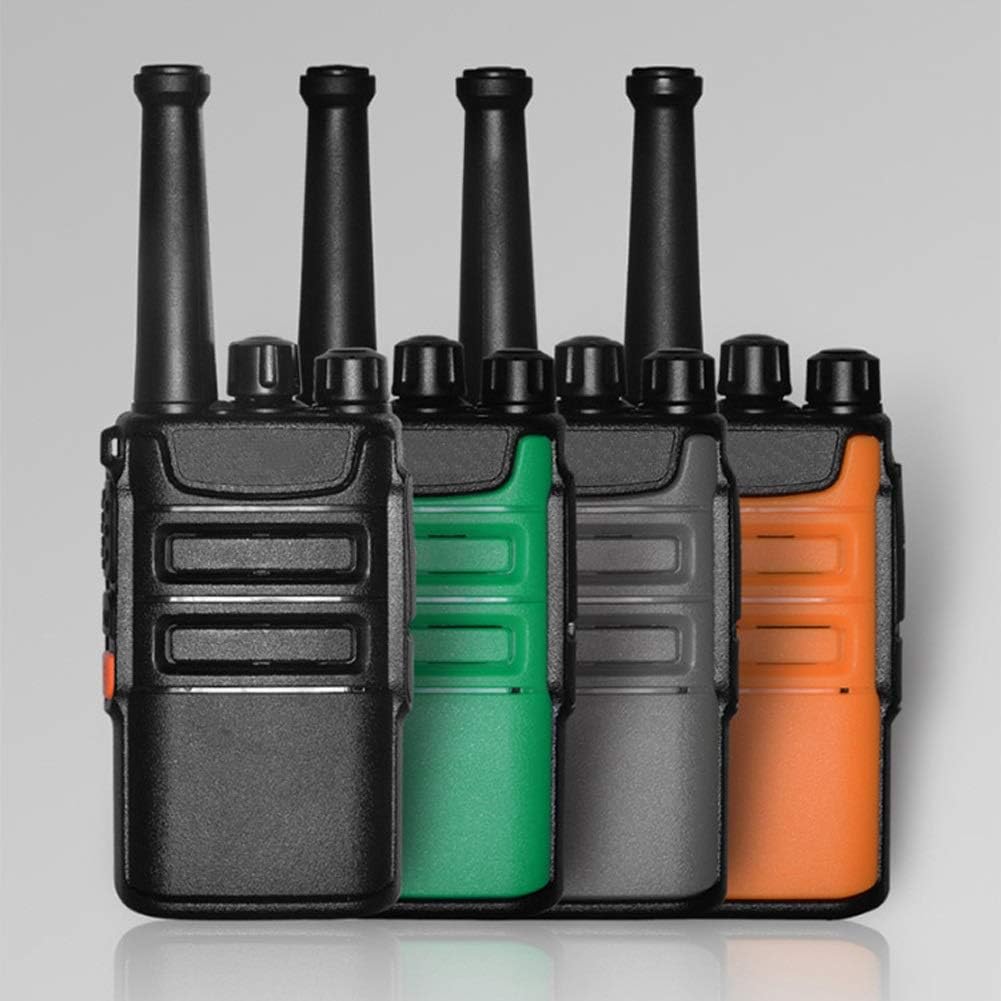 XAOBNIU Rechargeable Walkie Talkie Adults Walky Talkiy Two Way Radios Toys Long Range (2pcs Random Color) PMR446 8 channels