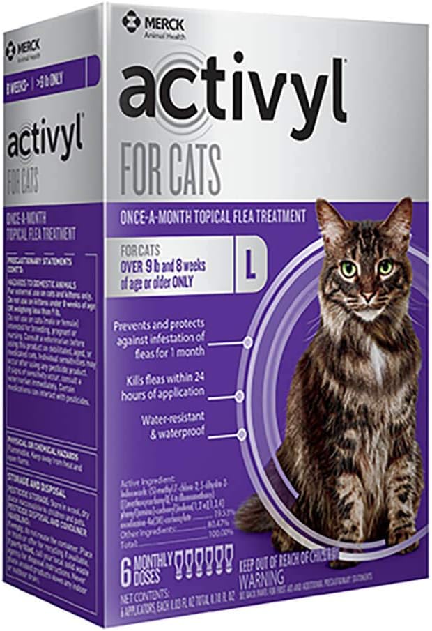 Activyl for Cats over 9lbs, 6-pack