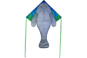 In the Breeze Sea Life Fly-Hi Kite, Single Line Kite, Ripstop Fabric, Line and Bag Included