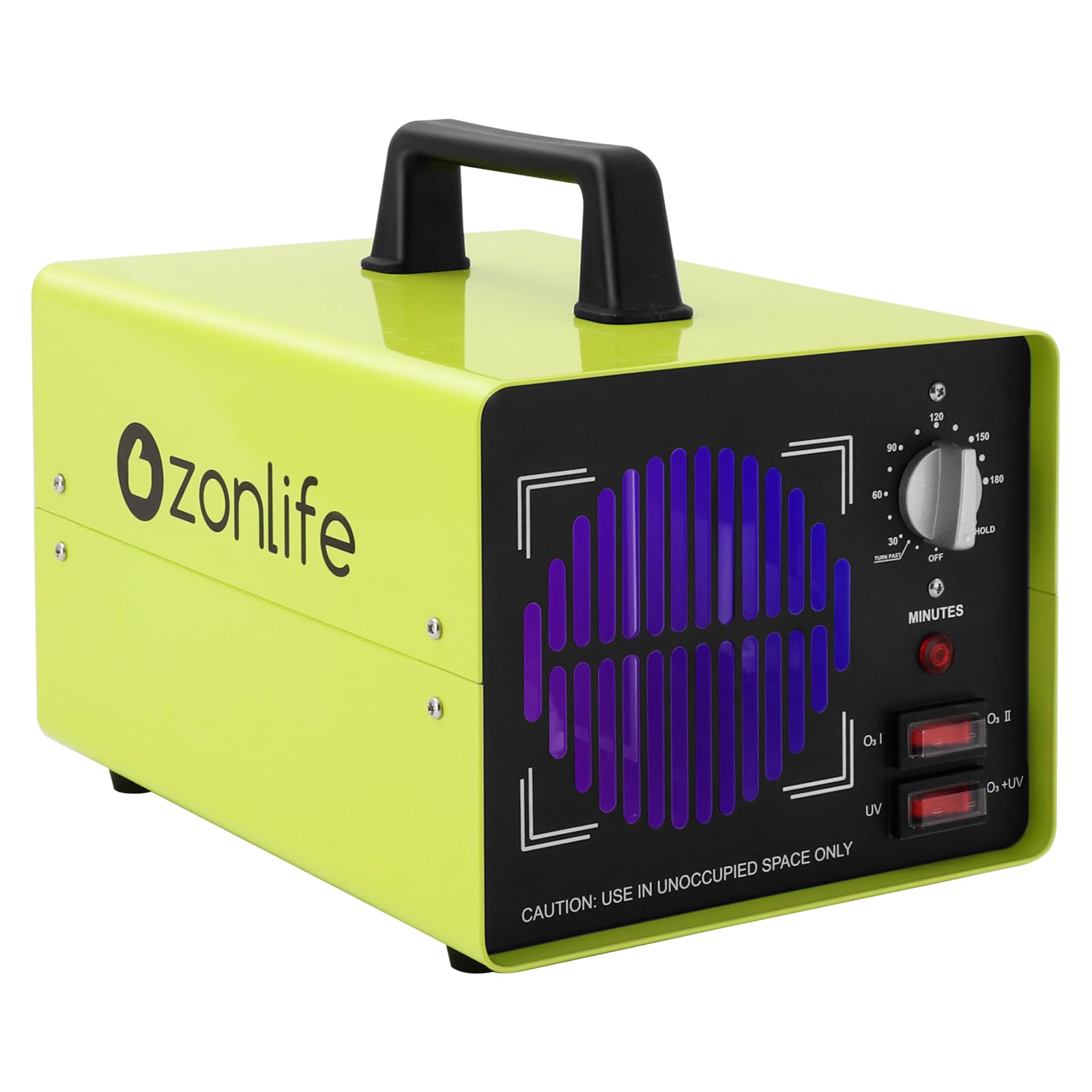 Powerful Dual Ozone Plate Professional 25g/50g Odor Eliminator Machine Ionizer Generator Air Purifier for Large Spaces, Industrial, Home