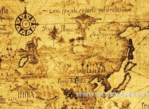 Amazon アンティーク風 海図古地図 宝の地図 50 40cm 布画 オシャレな インテリアに アートフレーム ポスター オンライン通販