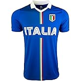Men's Italy Short Sleeve Shirt, Italia Classic Performance Jersey