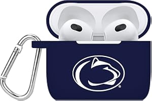 Affinity Bands Penn State Nittany Lions Silicone Case Cover Compatible with Apple AirPods Gen 3 (Navy)