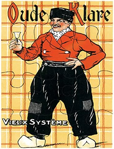 Style in Print Oude Klare Vintage Poster Jigsaw Puzzle Print 30 Pieces