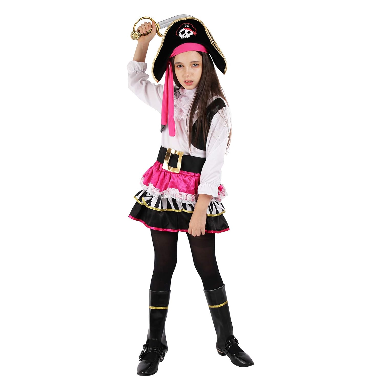 Girls Pirates Costumes Pirate Maiden Child Costume Set