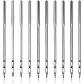 YYangz 15PCS Leather Sewing Awl Kit - Bent Hook, Straight Hook, Copper Awl, Round Hole Needle for Canvas, Leather, Shoes, Soles &amp; More