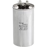 Diversitech 4JR0560 Mtr. Run Cap,Round,60+5uf 440v Silver