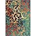 Orian Rugs Geometric Watercolor Scroll Multi Area Rug (7'10