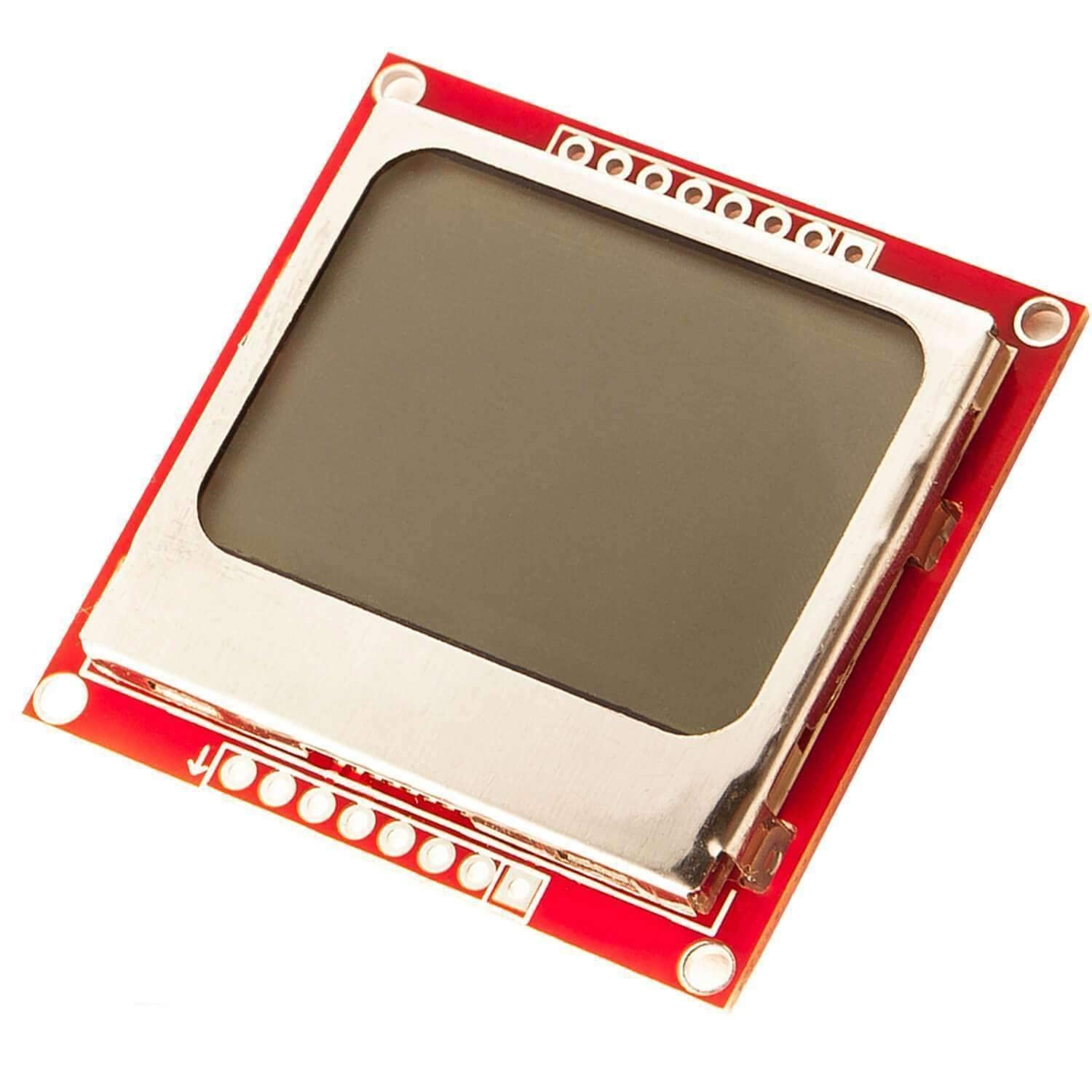 AZDelivery PCD8544 84x48 Pixel Black Character White Background LCD Display Module 3.3V with Backlight for Nokia 5110 and PS2 Joystick Gamepad, compatible with Arduino Including E-Book!