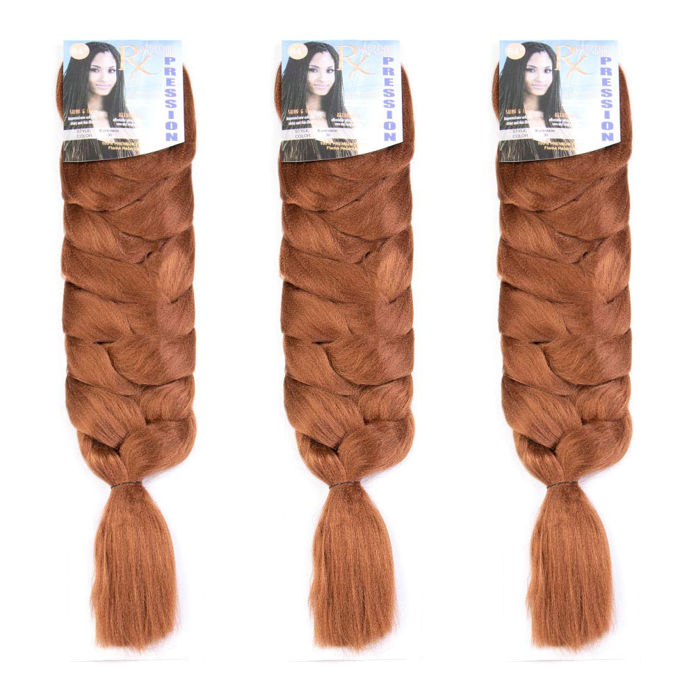 Amazon Com Rx Pression Premium Braiding Hair Synthetic Jumbo