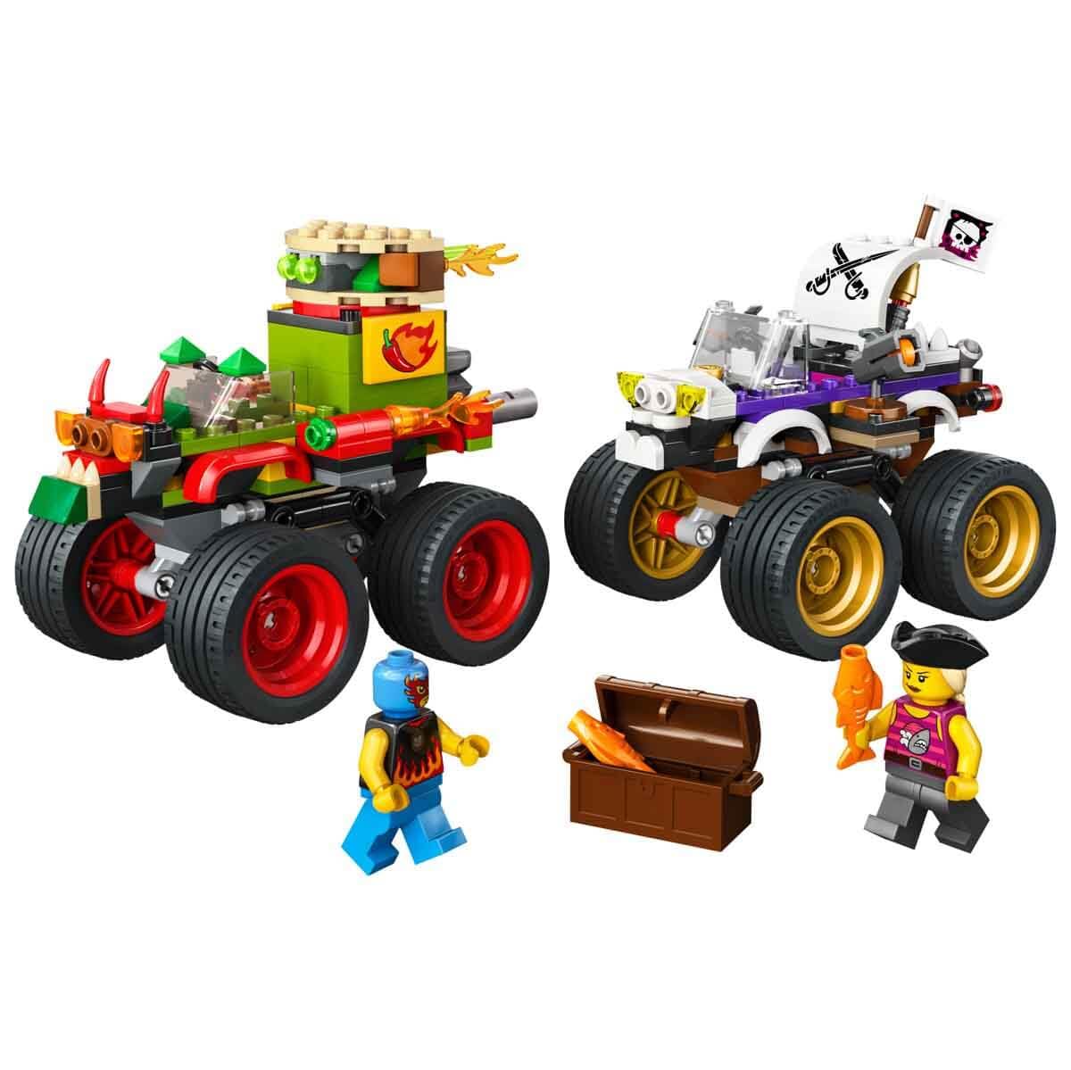 LEGO 60397 Monster Truck Race, 301 Pieces, Age 6+