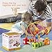 Lynncare Baby Toys for 1 Year Old Bead Maze Wooden Educational Toddlers Toys for 2 3 4-5 6 Year Old Boys Girls Children