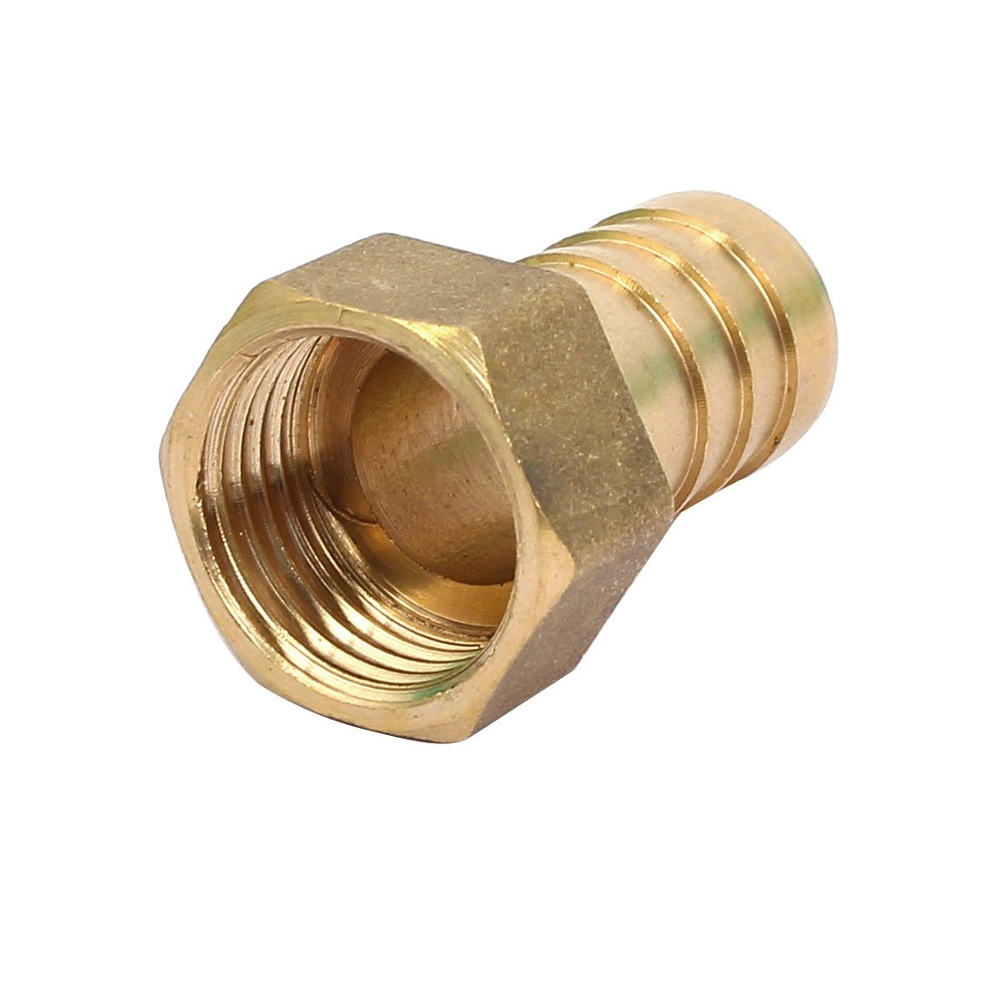 sourcingmap 1/2BSP Female Thread 16mm Hose Barb Tube Fitting Coupler Connector Adapter