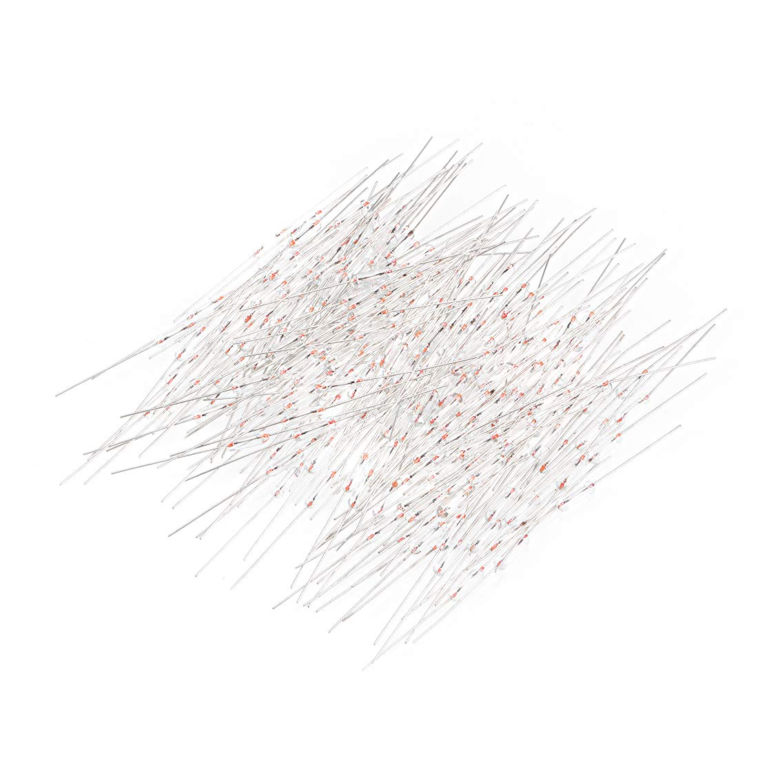 sourcing map Glass Fuses Axial with Lead Wire 2A AC250V 3x10mm Fast Blow for Energy Saving Lamp Bulb 200pcs