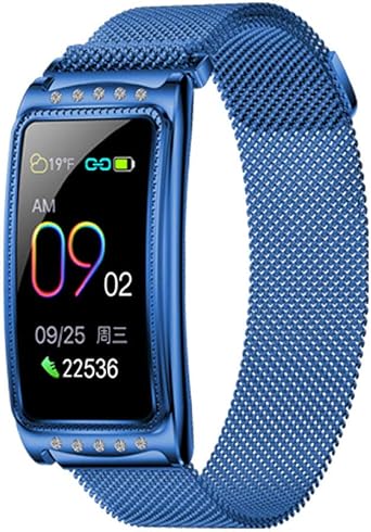 Reloj Inteligente Pulsera Fitness Moda Mujer Color Pantalla Salud ...