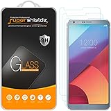 [3-Pack] Supershieldz for LG G6 Tempered Glass Screen Protector, Anti-Scratch, Anti-Fingerprint, Bubble Free, Lifetime Replacement Warranty