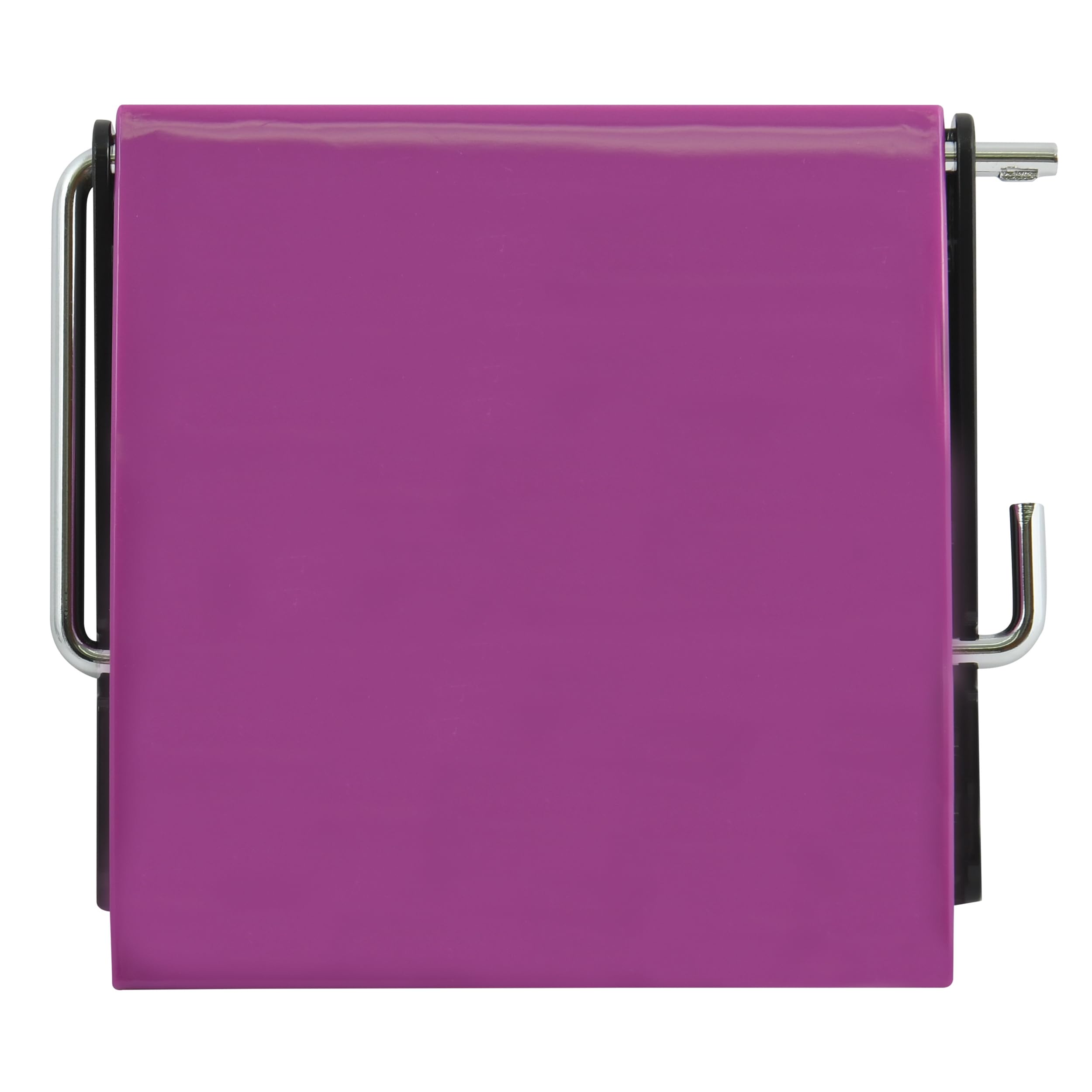 MSV 141909 Toilet Roll Holder – Paper Clips in polystyrene, Purple, 30 x 20 x 15 cm