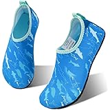 HIITAVE Kids Water Shoes Non-Slip Quick Dry Swim Barefoot Beach Aqua Pool Socks for Boys & Girls Toddler
