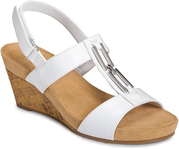 aerosoles white wedges