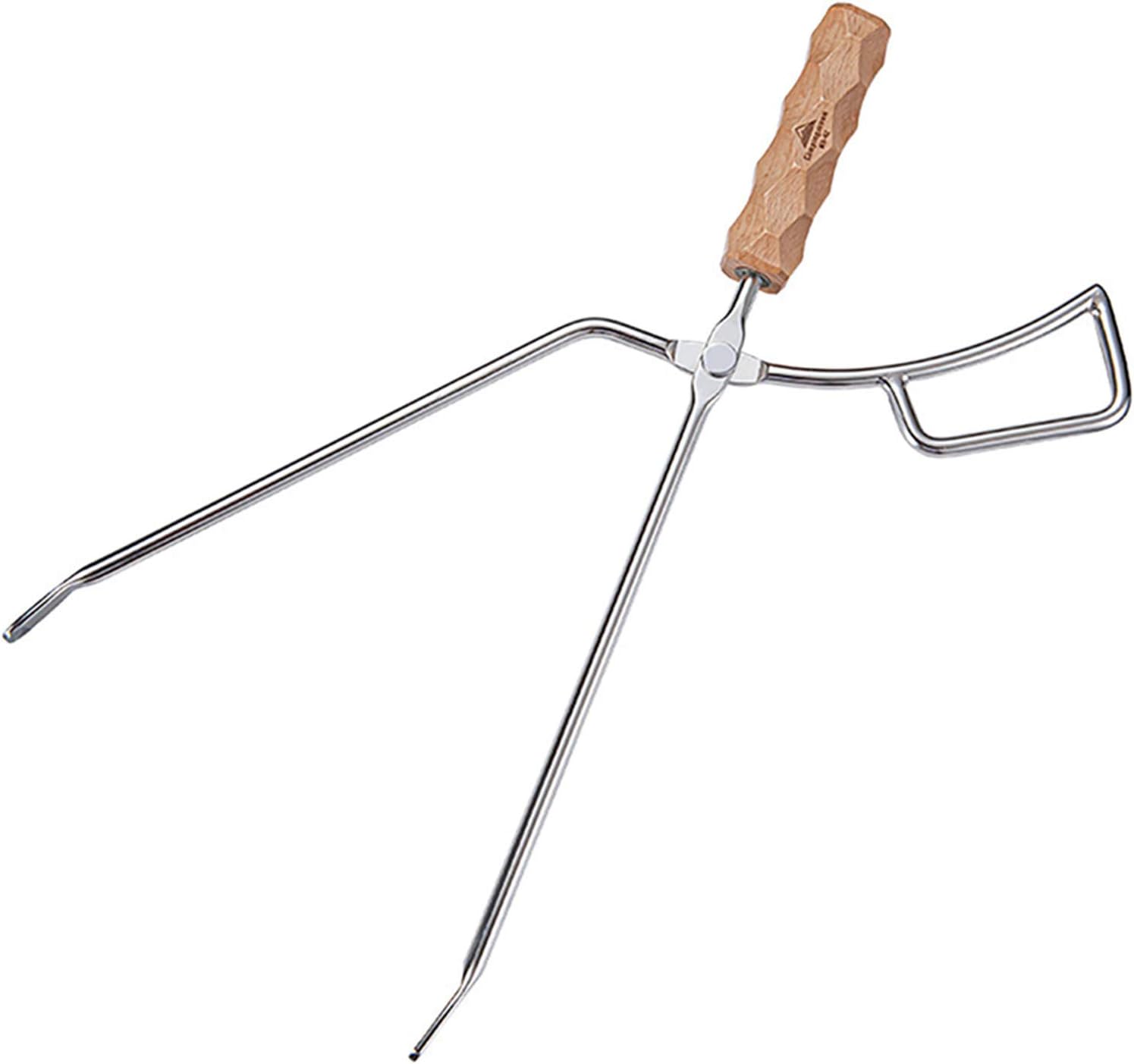 Coupondeal Mountain Goods Firewood Tongs,HeavyDuty Metal
