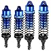 Yiguo Aluminum Front/Rear Shock Absorber compatiable for 1:10 Slash 4x4 Dark Blue 4pcs
