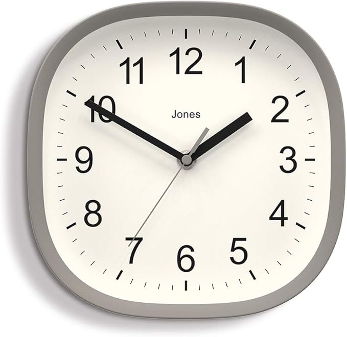 Jones Clocks ® Sprite Wall Clock 22cm Perfect as a Kitchen Clock