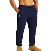 Men’s Athletic Yoga Pants – Tapered Fit with Zipper Pockets, Soft Stretch Rayon, Running, Gym, Training,