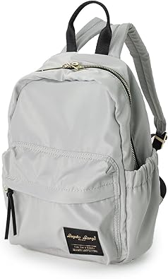 Amazon The Shop Tk Ladies ザ ショップ ティーケー レディース ナイロンミニリュック グレー 012 99 The Shop Tk ザ ショップ ティーケー タウンリュック ビジネスリュック