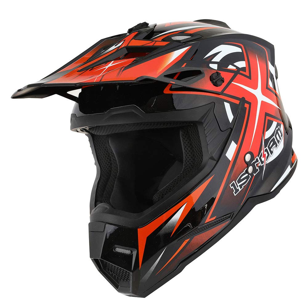 1Storm Adult Motocross Helmet BMX MX ATV Dirt Bike Helmet